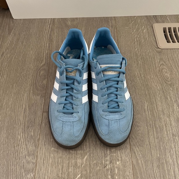 Adidas Samba Spezial Women’s Blue Suede Sneakers - Picture 4 of 5